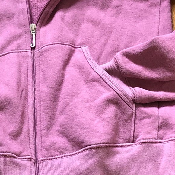 Juicy Couture Pink Cotton-Blend Zip Jacket W/Hood - Picture 3 of 4